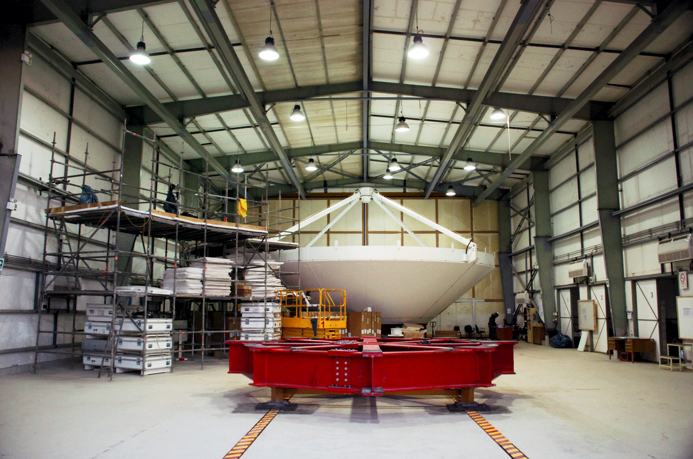 This picture shows the birth of a new antenna