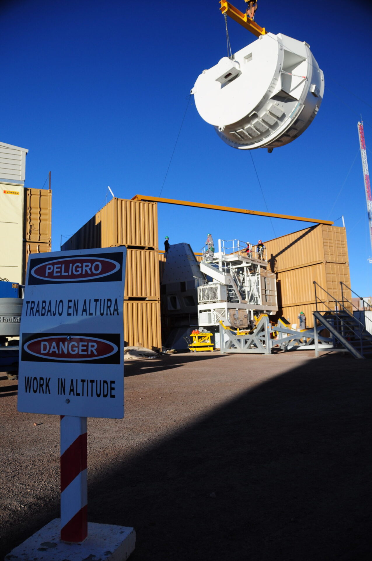 Arrival of antenna