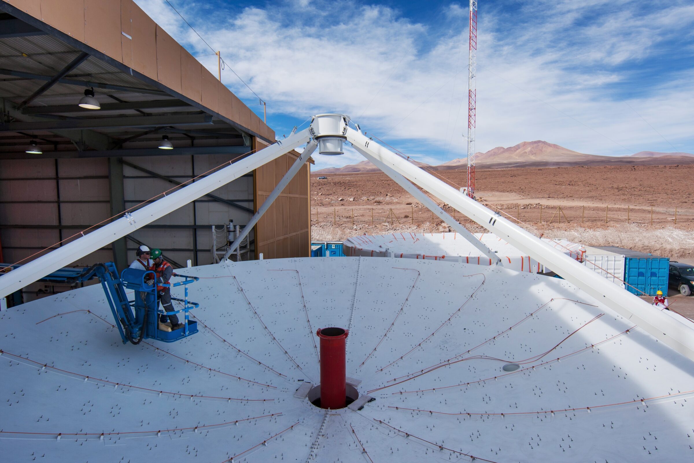 Ensamblaje de una antena europea