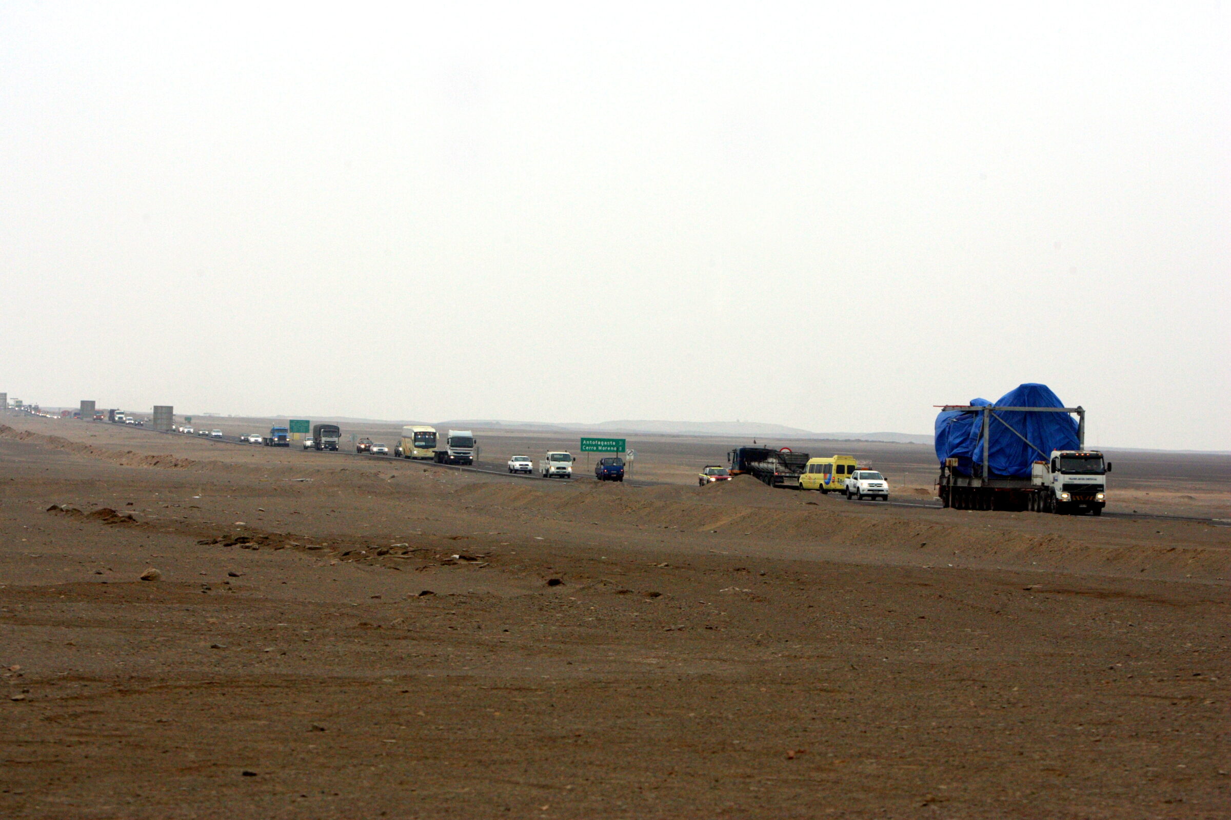 Llegada de antenas norteamericanas