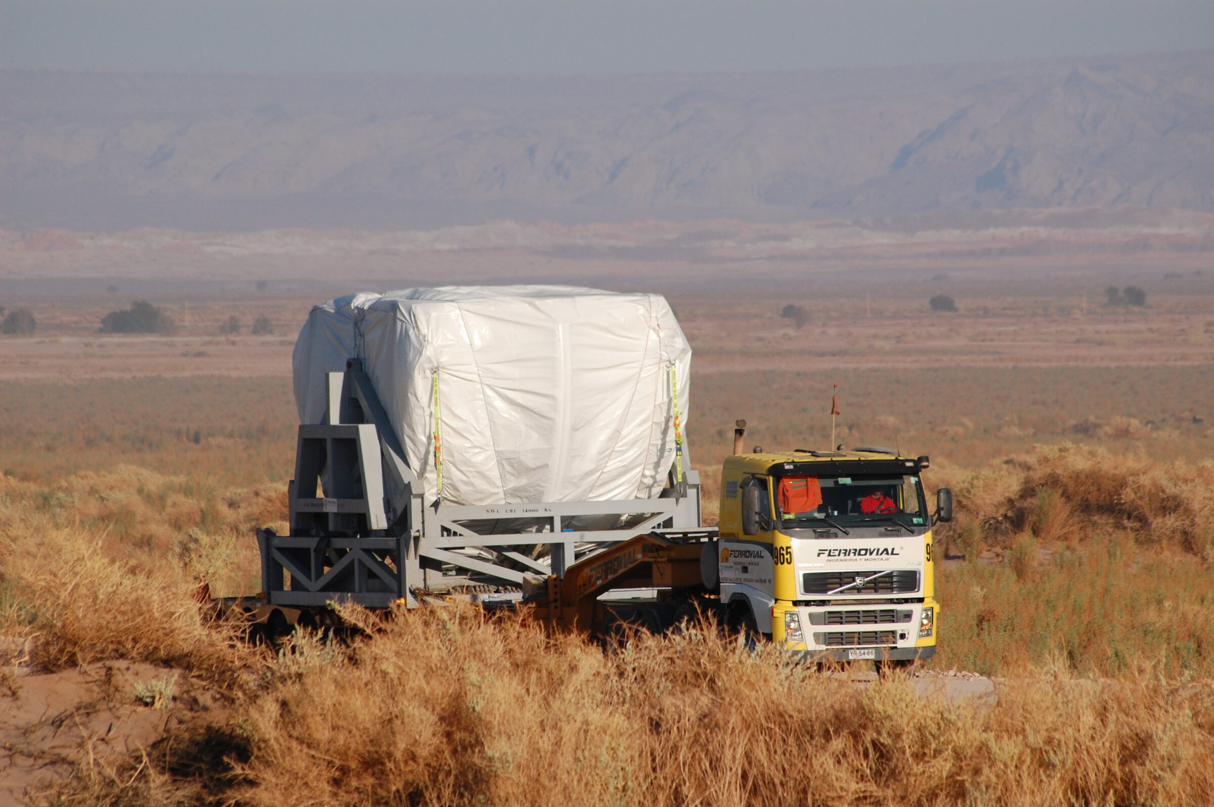 Llegada de antena americana