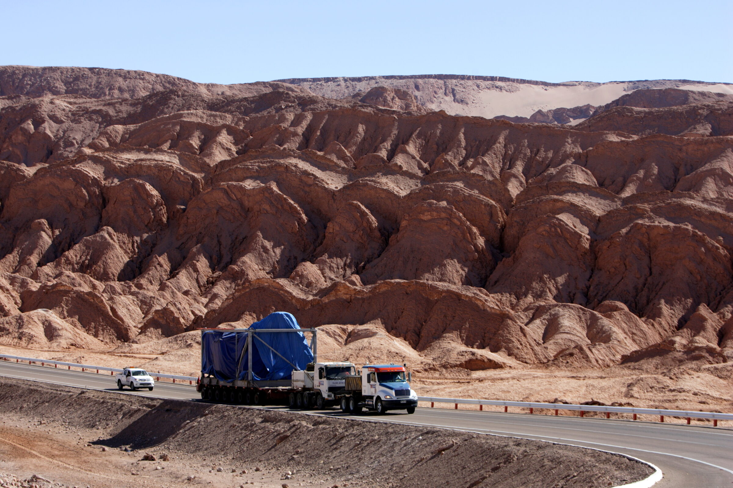 Llegada de antenas norteamericanas