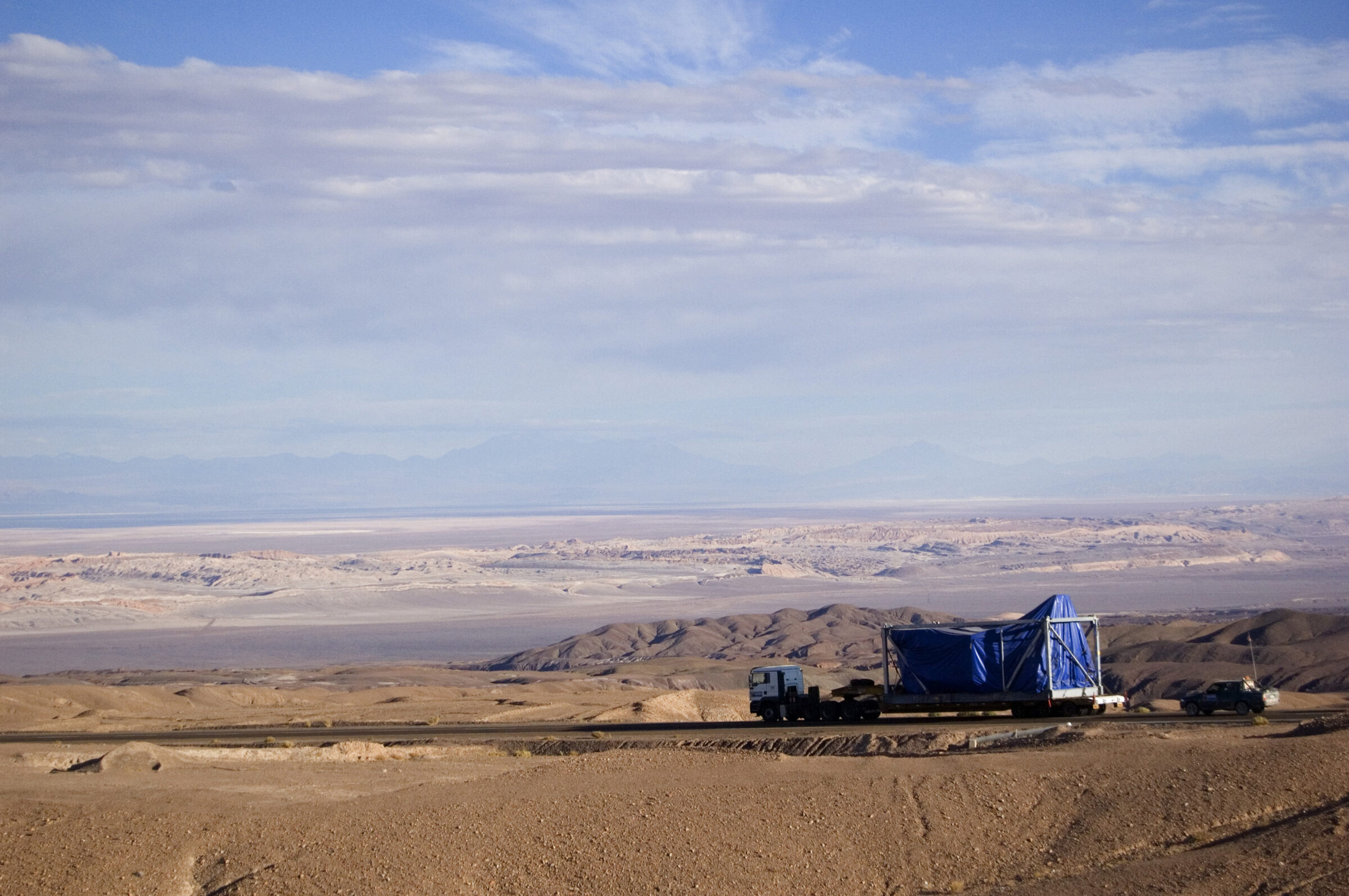 The desert landscape