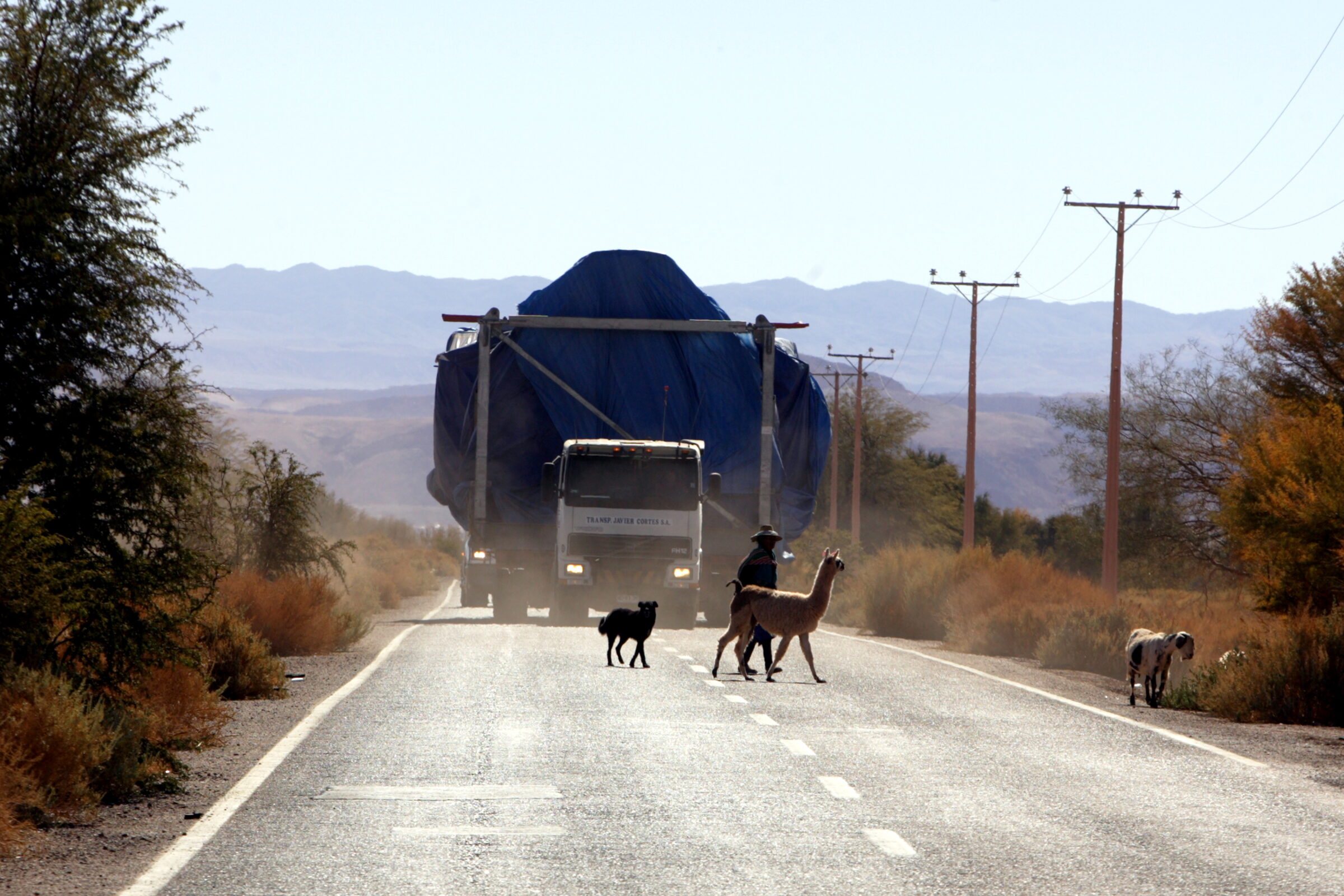 Llegada de antenas norteamericanas