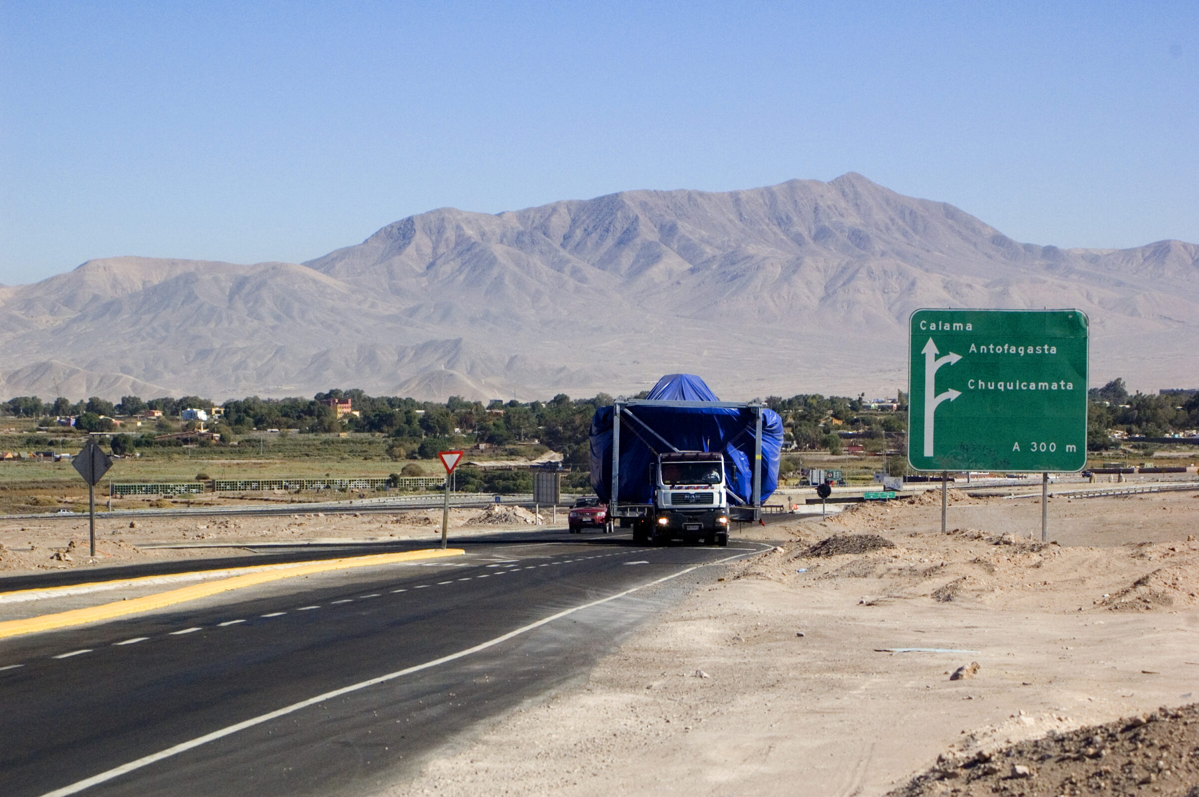 Llegada de antenas norteamericanas
