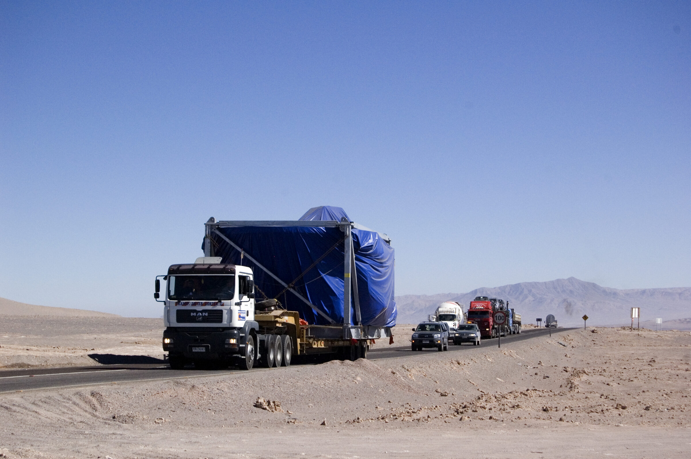 Llegada de antenas norteamericanas