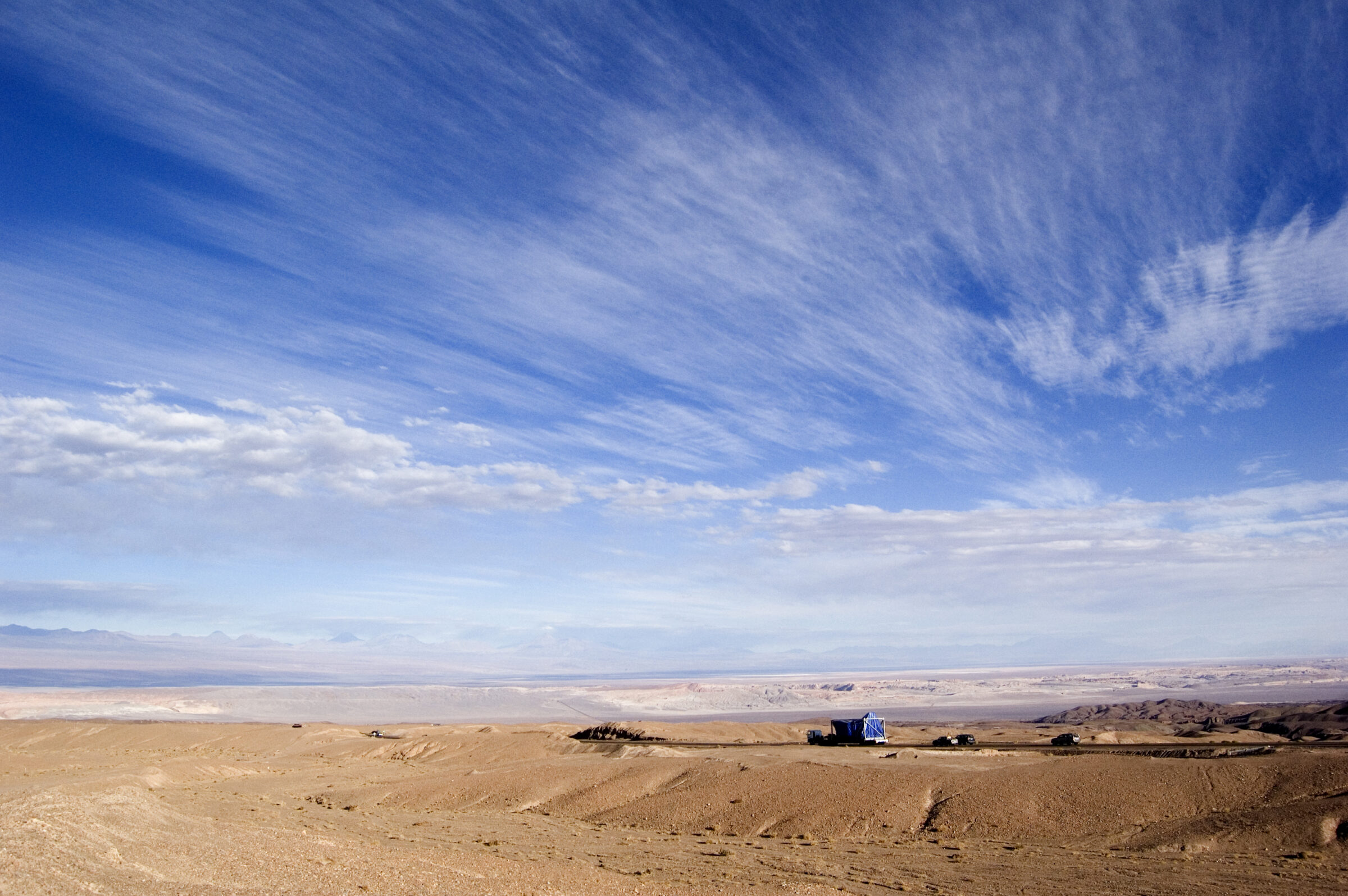 Llegada de antenas norteamericanas