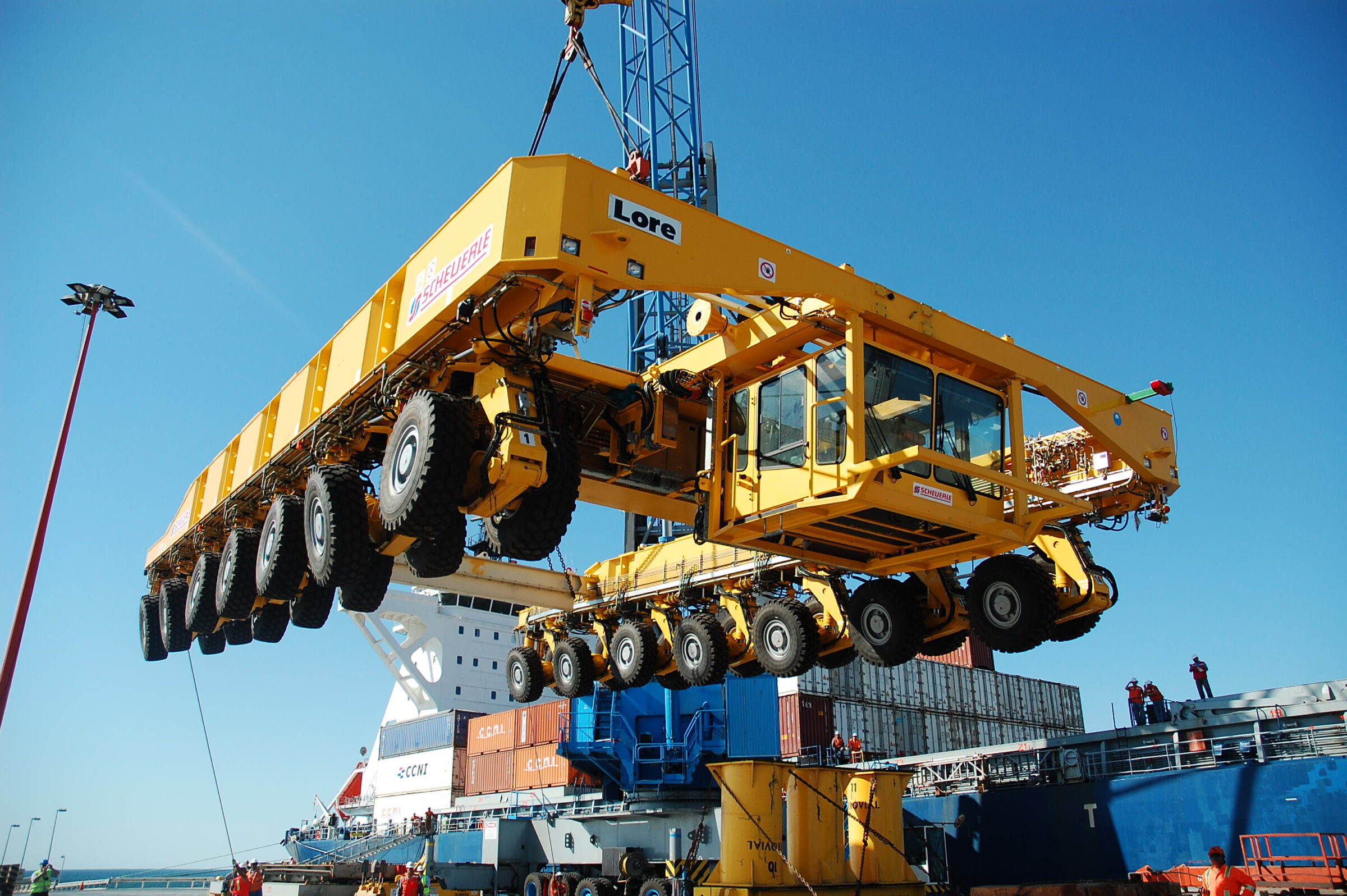 Transportadores de antena de ALMA, Otto y Lore