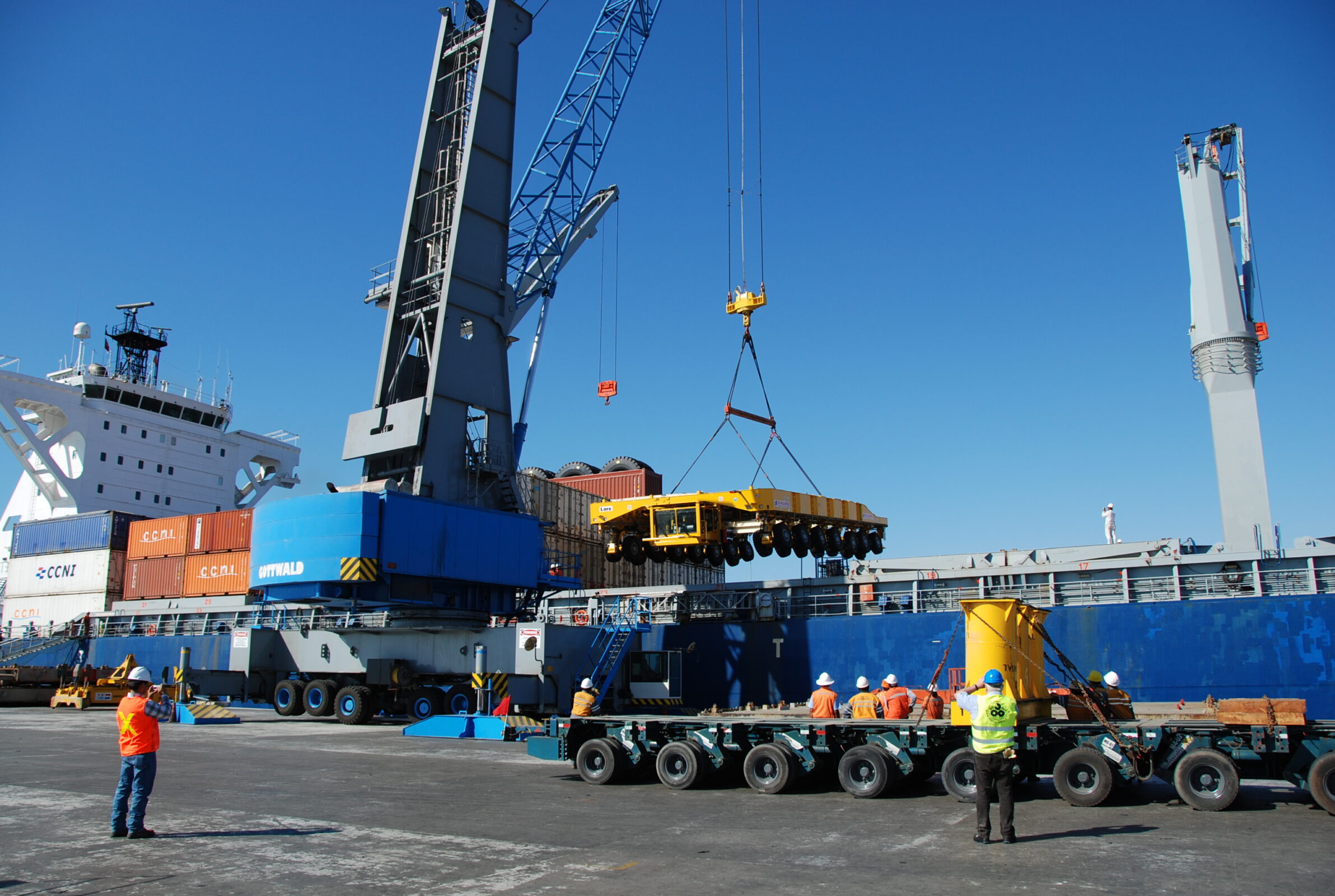 ALMA antenna transporters, Otto and Lore