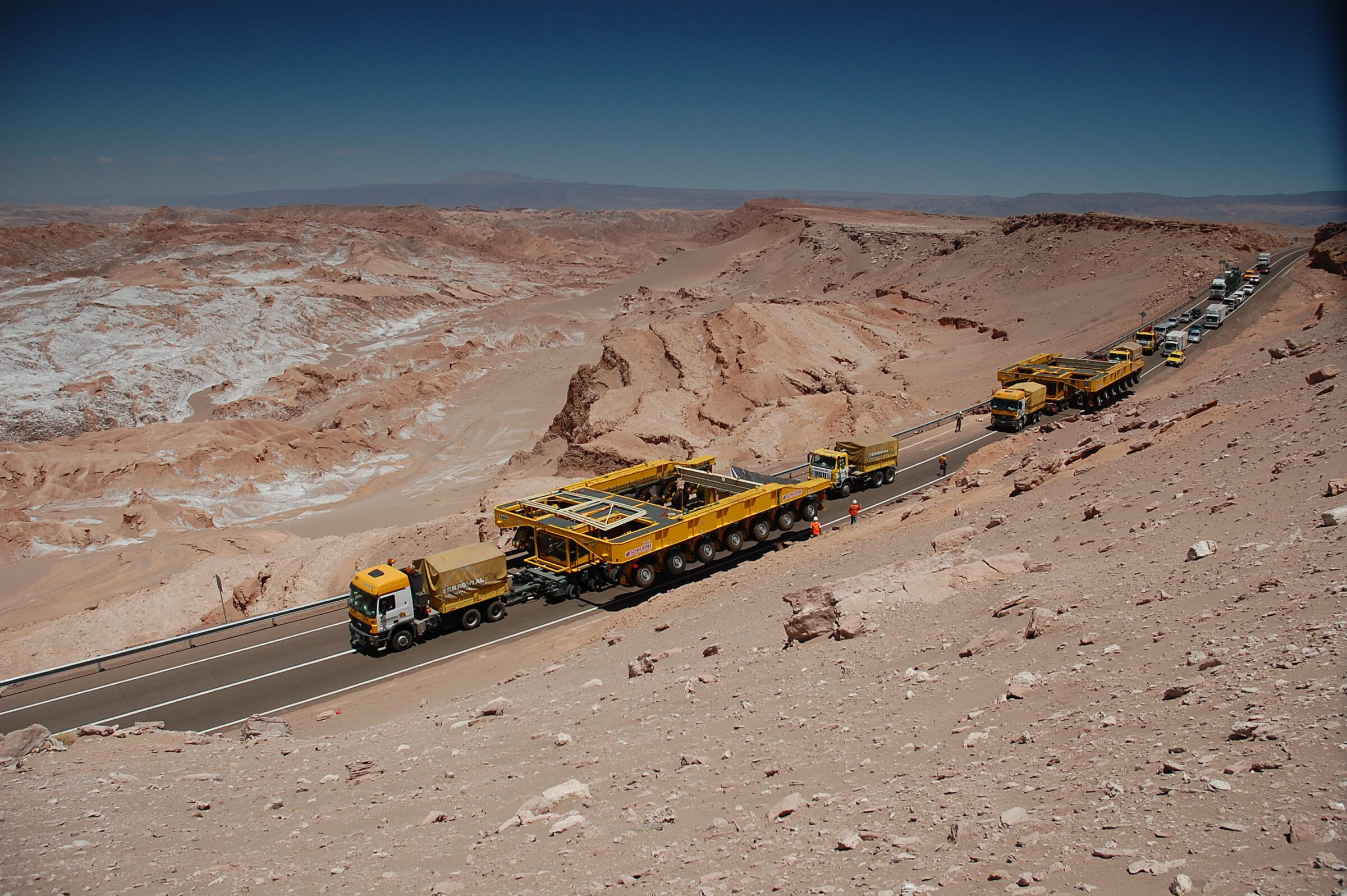 ALMA antenna transporters, Otto and Lore