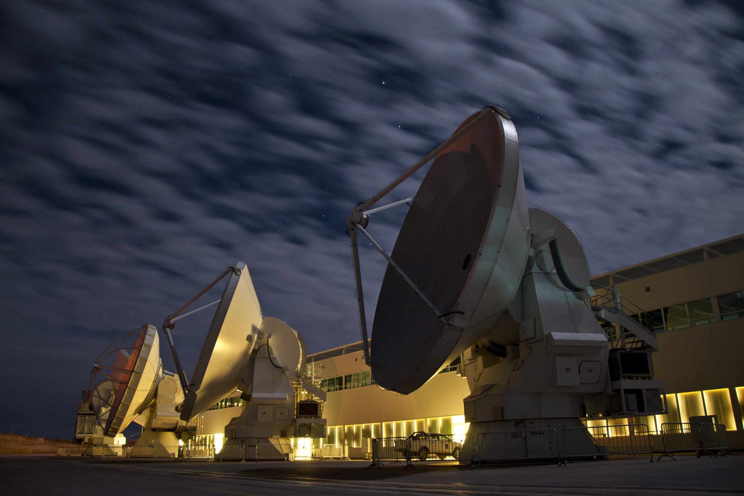 Varias antenas en el OSF