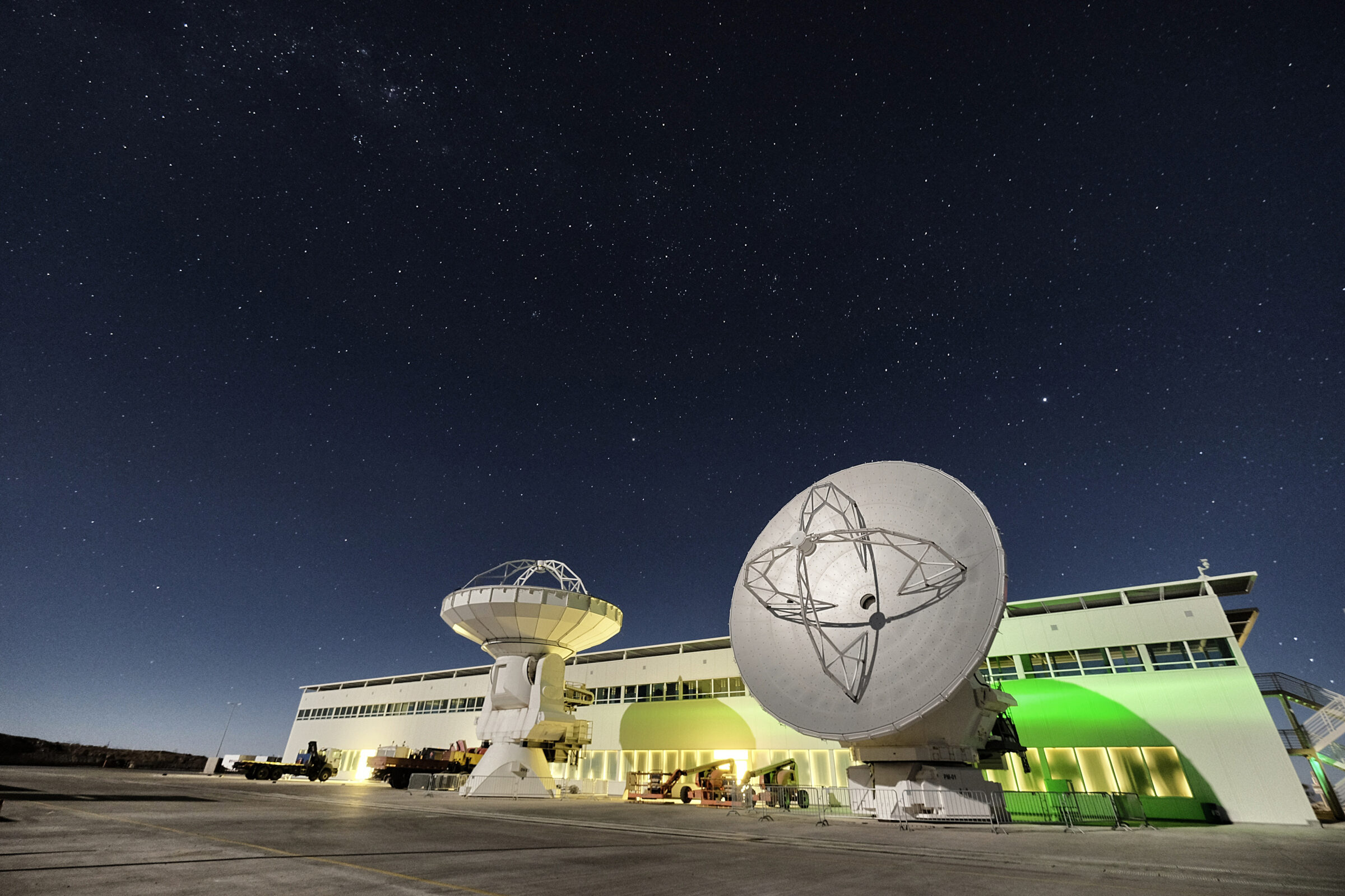 Two American antennas