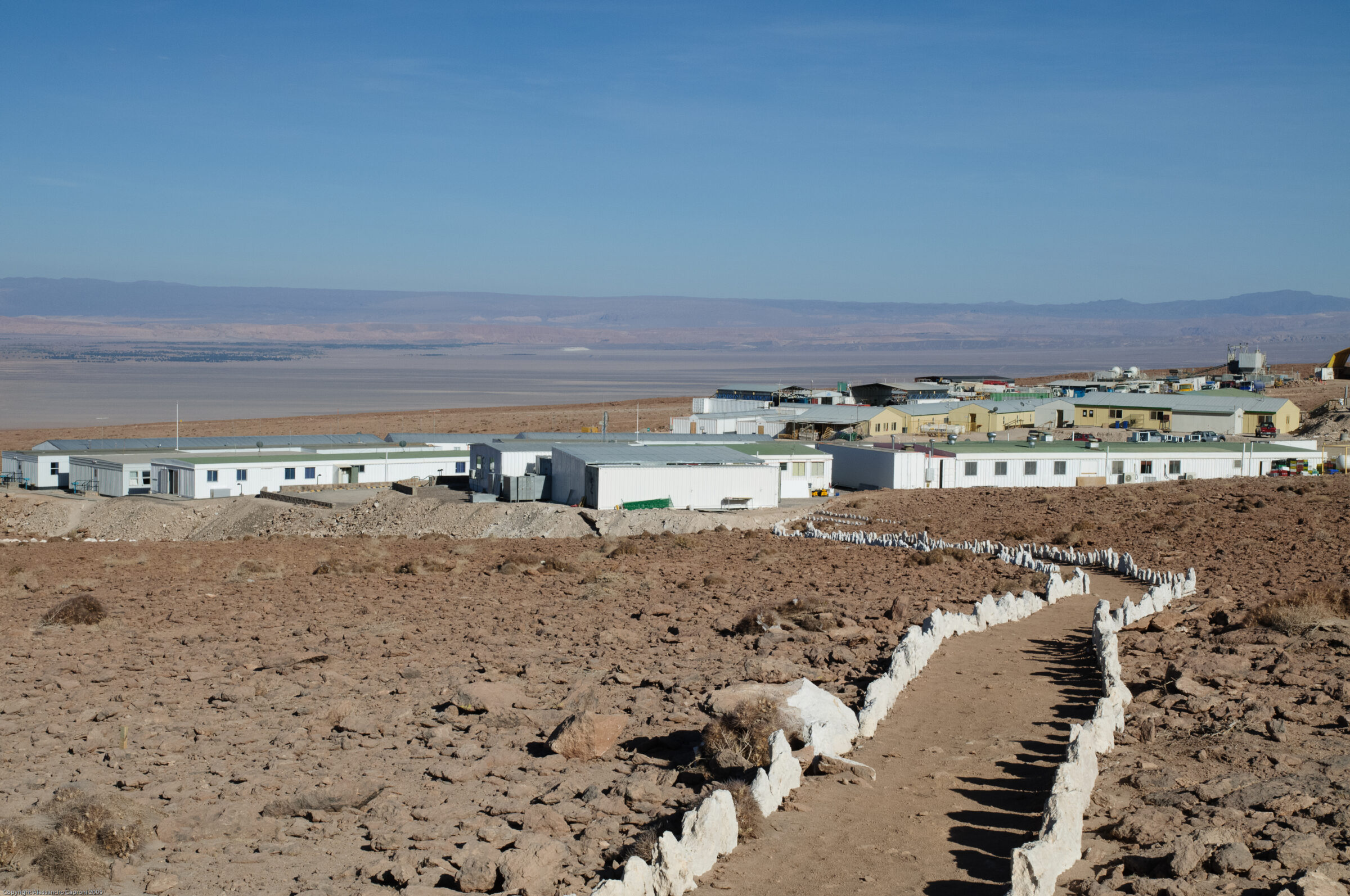 Campamento original de ALMA