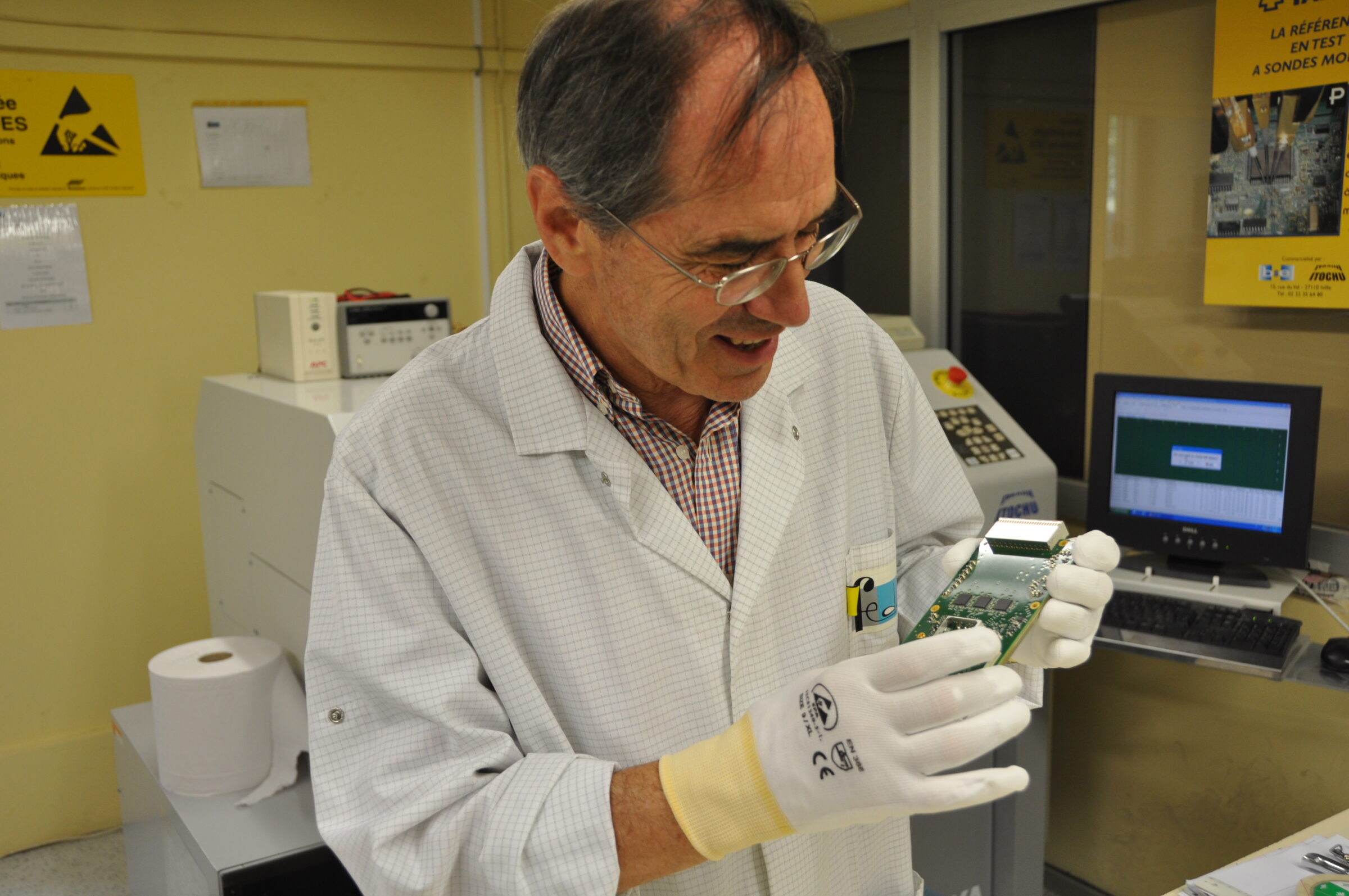A scientist in Bordeaux working