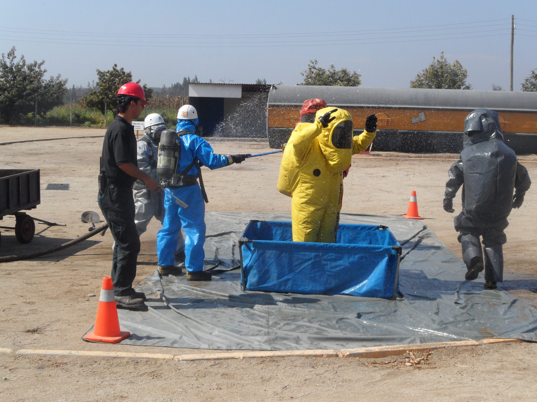 The ALMA Safety Brigade in action