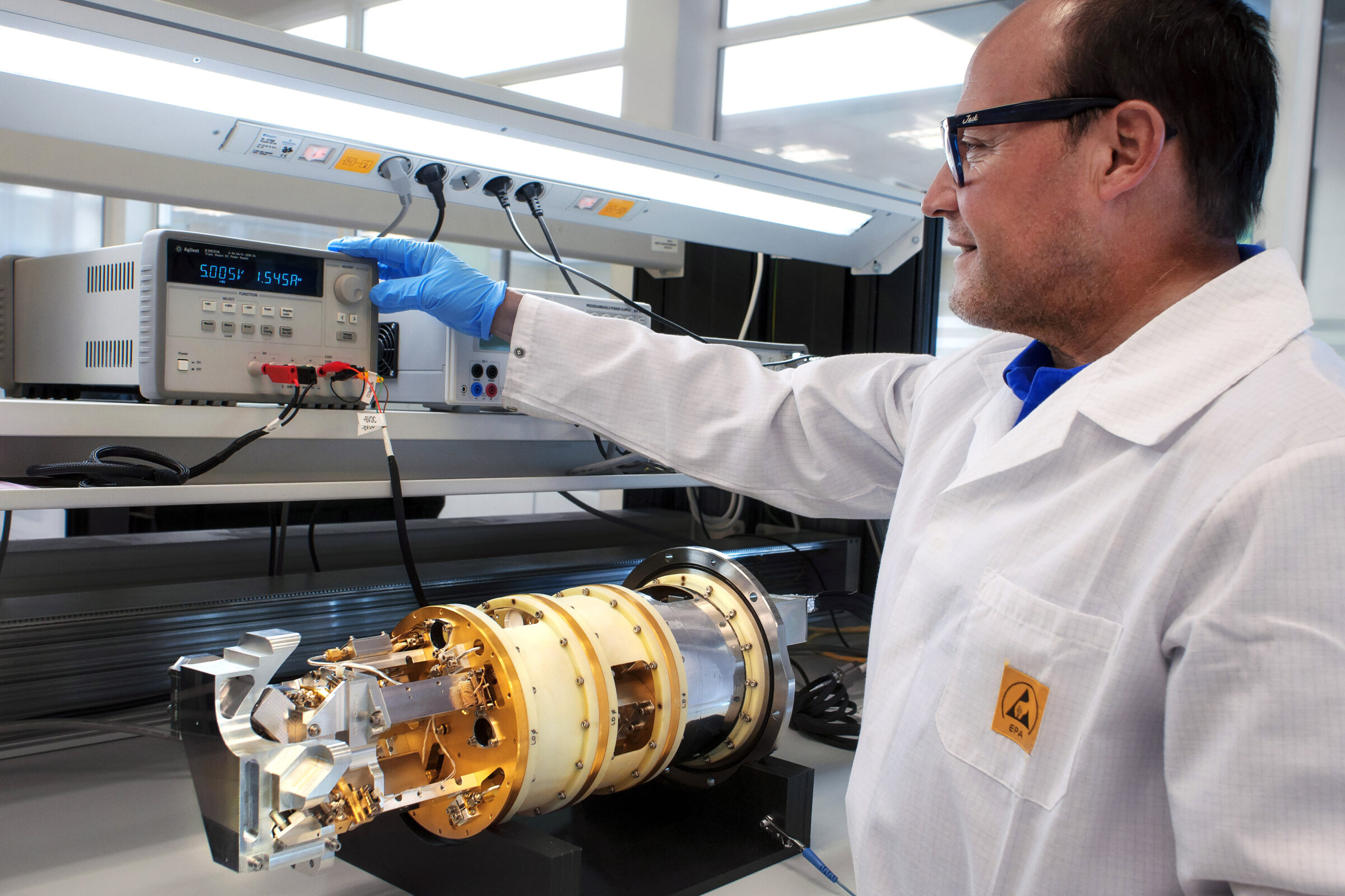 The receivers located in ALMA