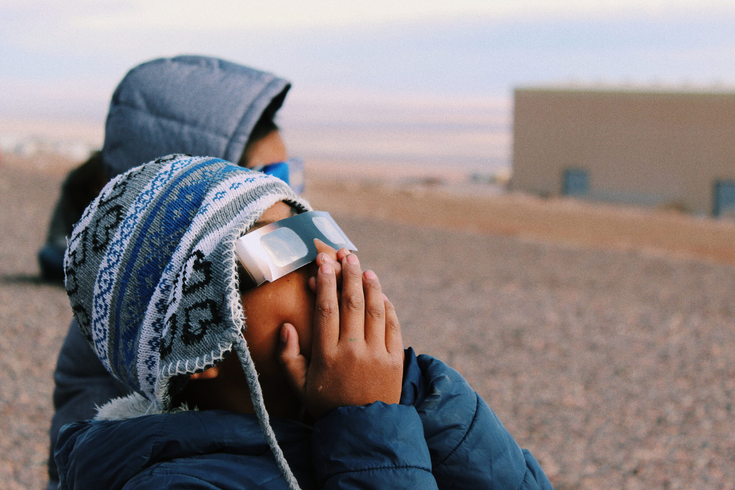 ALMA invited local children from Toconao