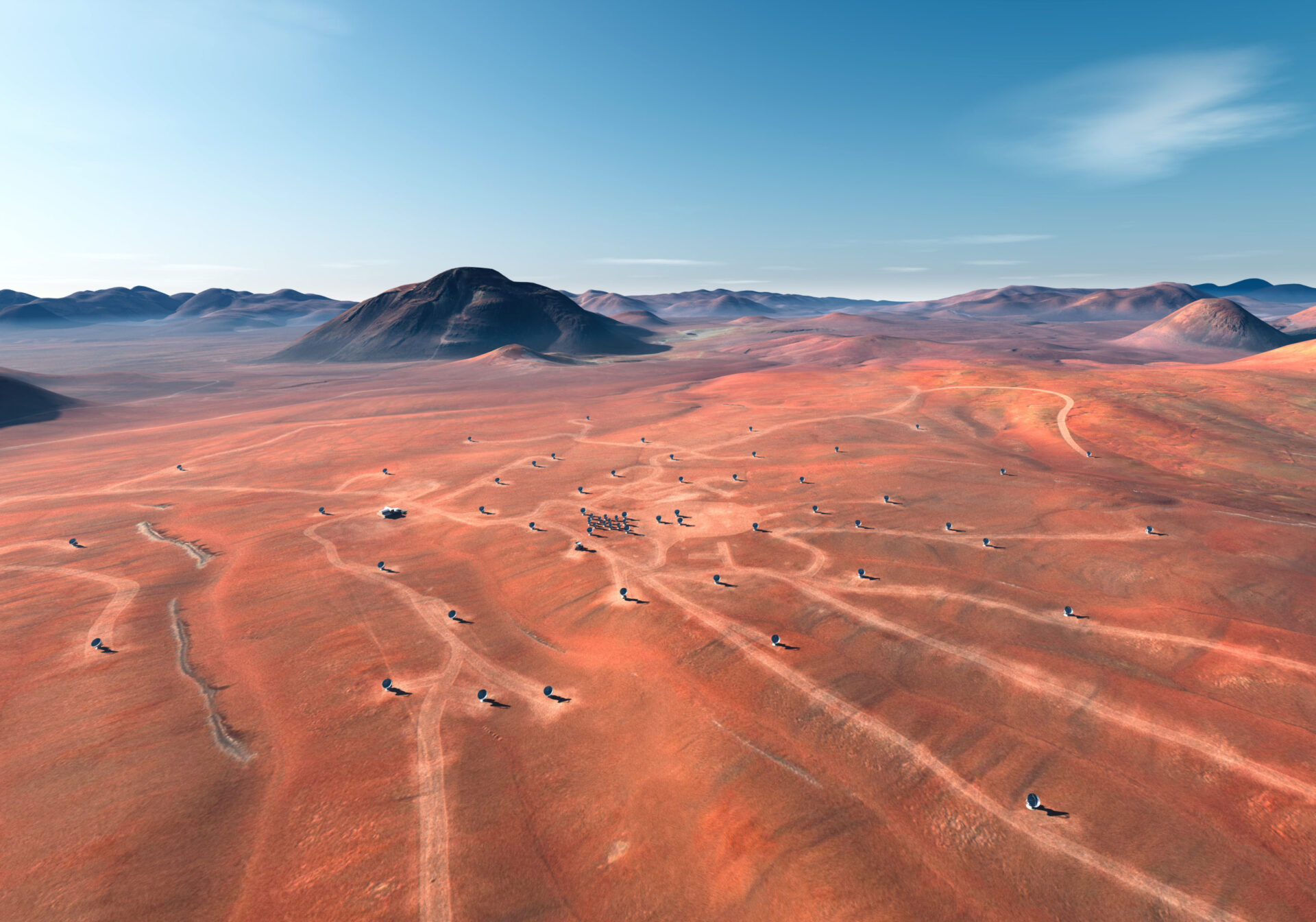 ALMA site (artist's impression)