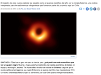 ALMA y ESO celebran el reconocimiento hecho a la imagen del agujero negro masivo: “¡Y estamos haciendo más!”
