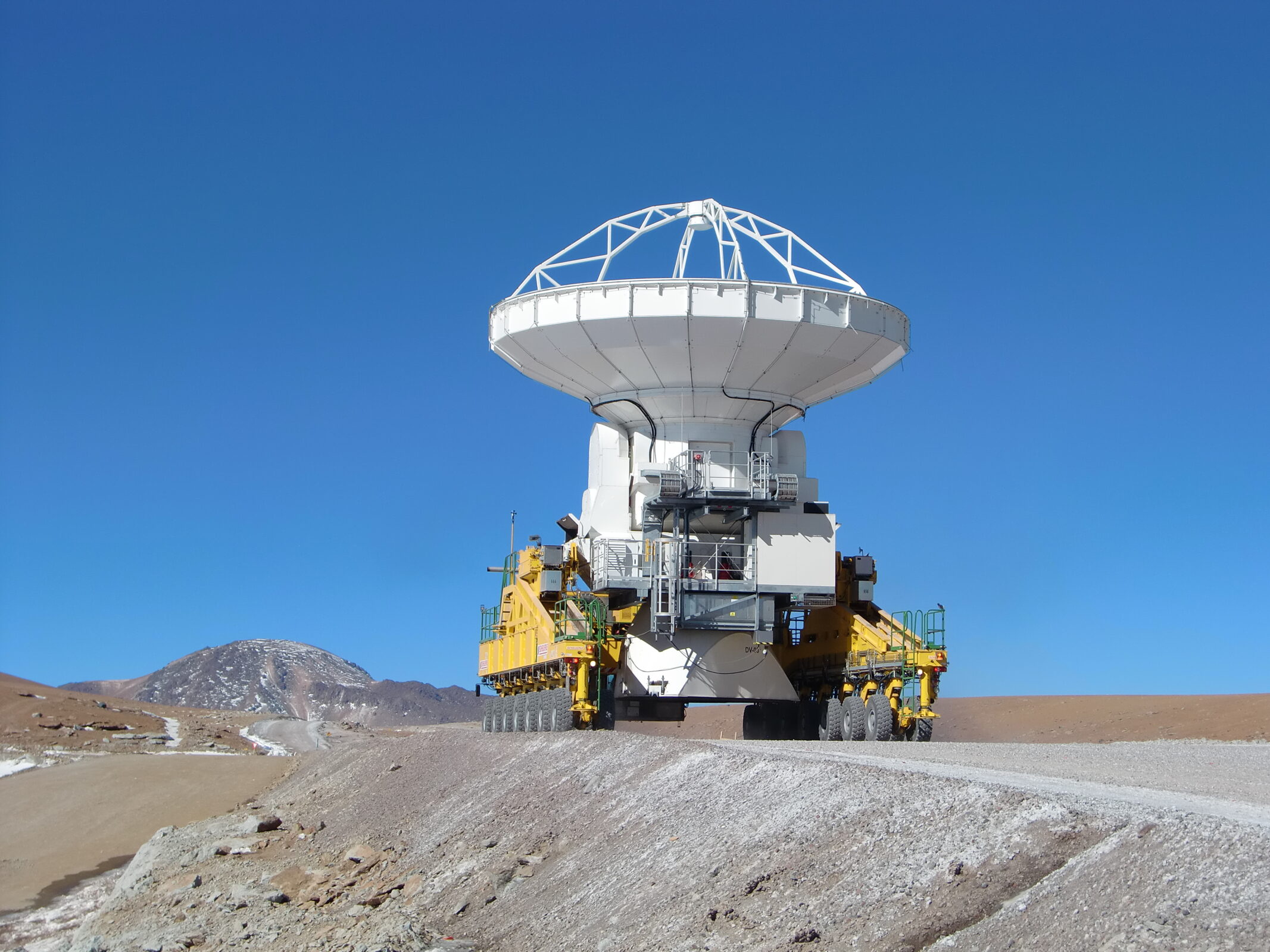 Uno de los dos transportadores de ALMA