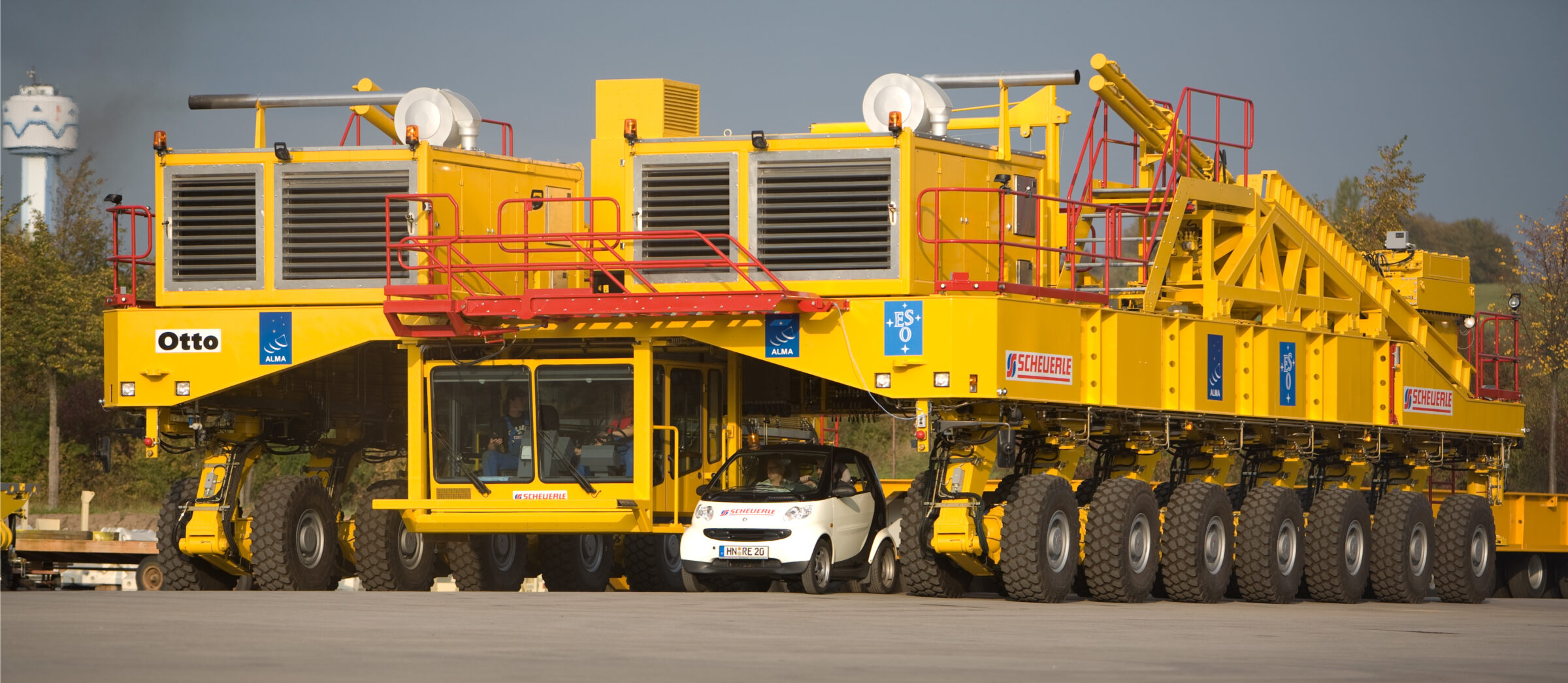 The ALMA antenna transporter