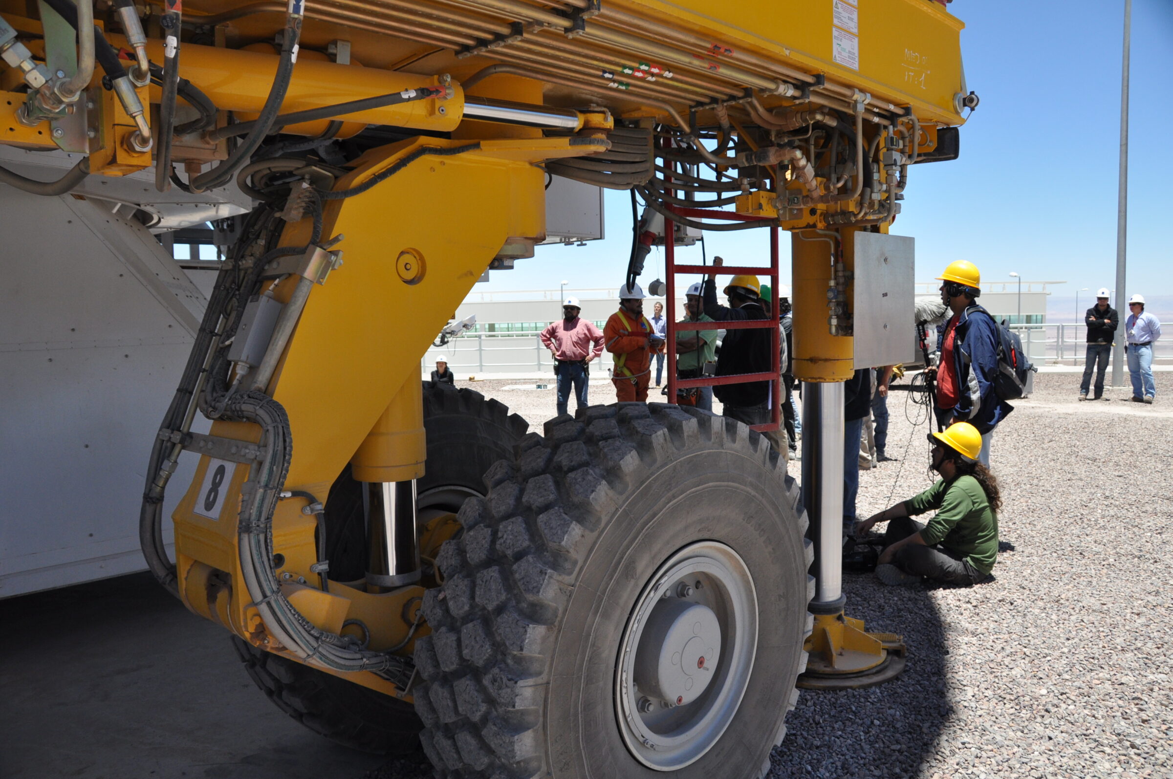 Movimiento de la primera antena