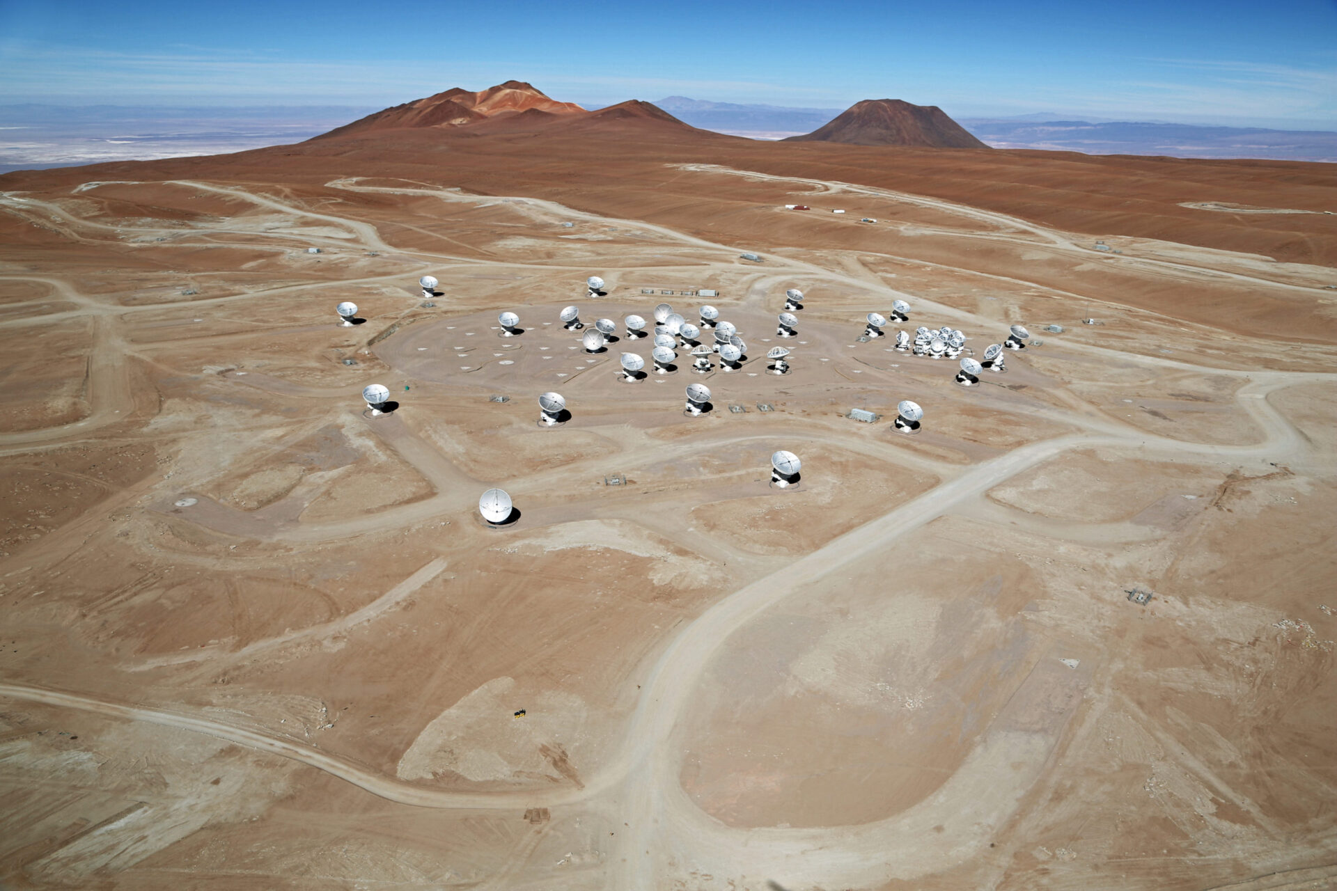 ALMA array by the 
