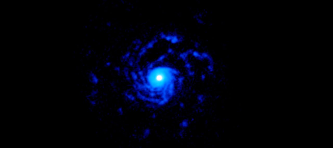 ALMA observa turbulenta zona de formación planetaria