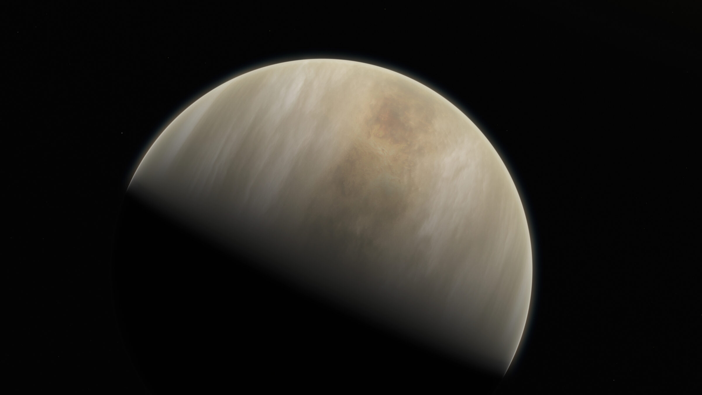 Artistic impression of Venus