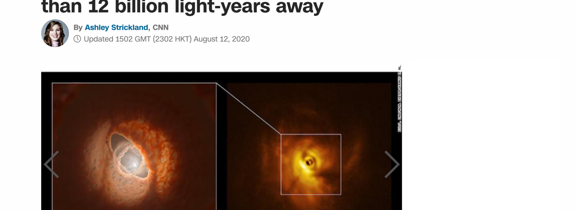 Astronomers find galaxy similar to Milky Way more than 12 billion light-years away