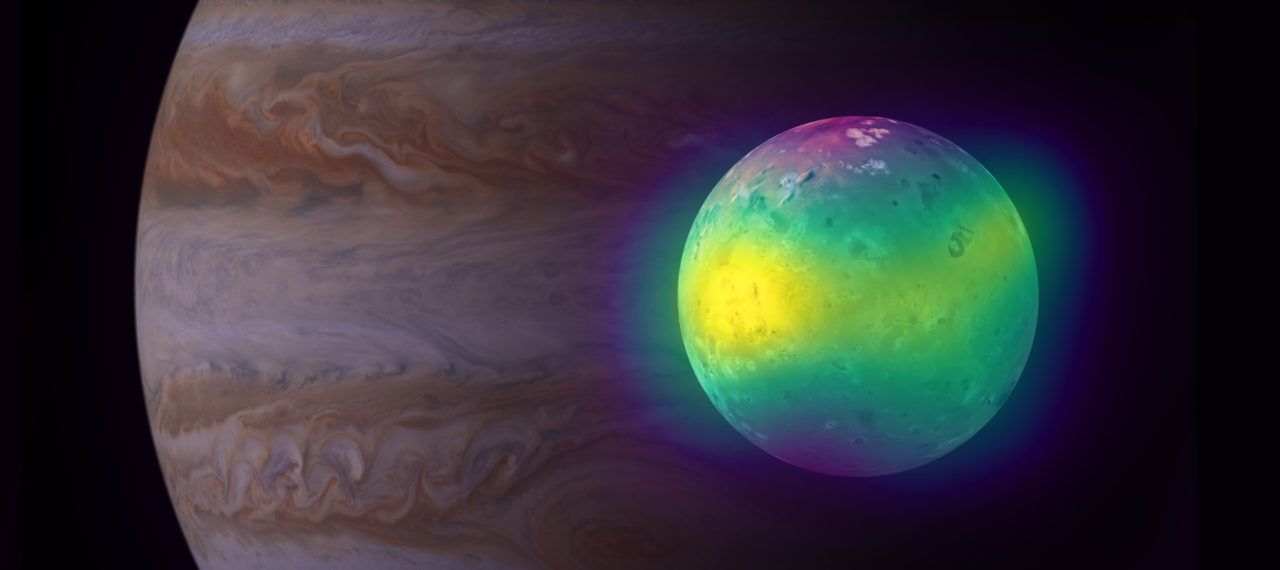 ALMA revela impacto volcánico en atmósfera de Io
