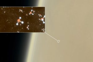 Detection of phosphine molecules