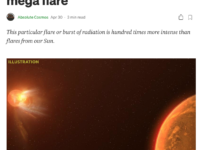 Proxima Centauri unleashes mega flare