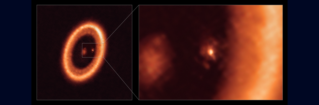 Primera detección inequívoca de un disco formador de lunas alrededor de un exoplaneta