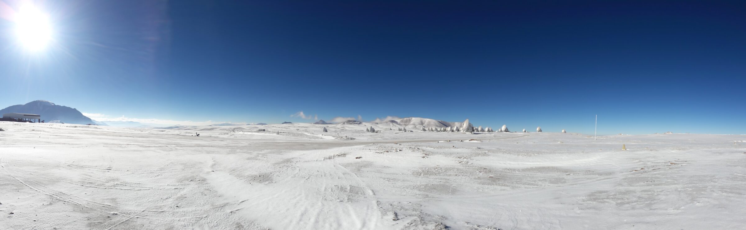 Todo el llano cubierto de nieve