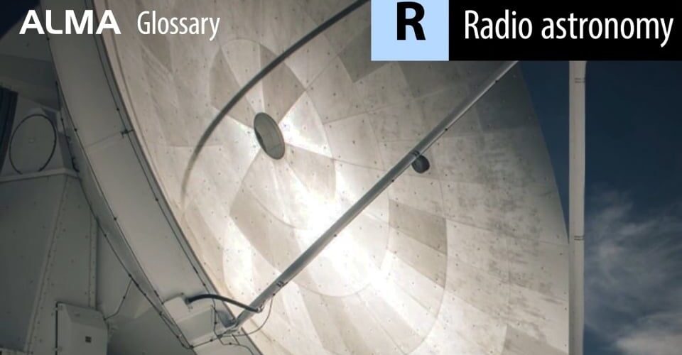 Radio astronomy