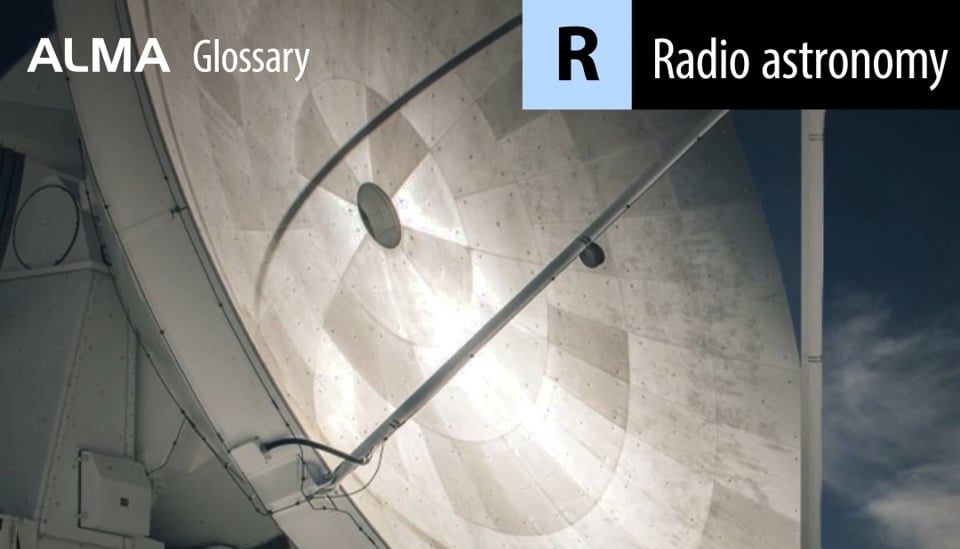 Radio astronomy