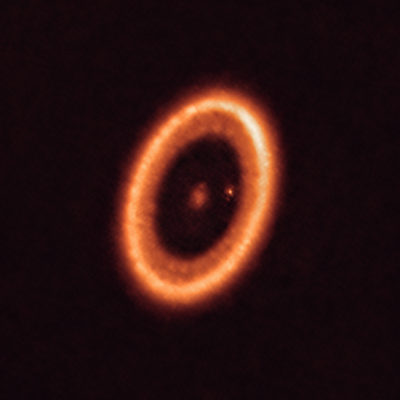 Primera detección inequívoca de un disco formador de lunas alrededor de un exoplaneta
