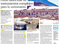 Chile se gradúa como fabricante de instrumentos complejos para la astronomía