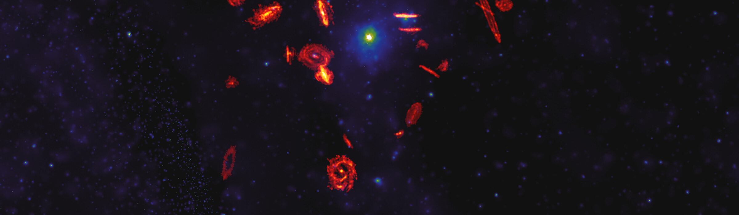 A Cosmic Whodunit: ALMA Study Confirms What’s Robbing Galaxies of Their Star-Forming Gas