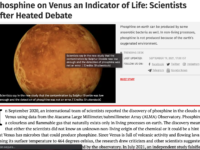 Phosphine on Venus an Indicator of Life: Scientists After Heated Debate