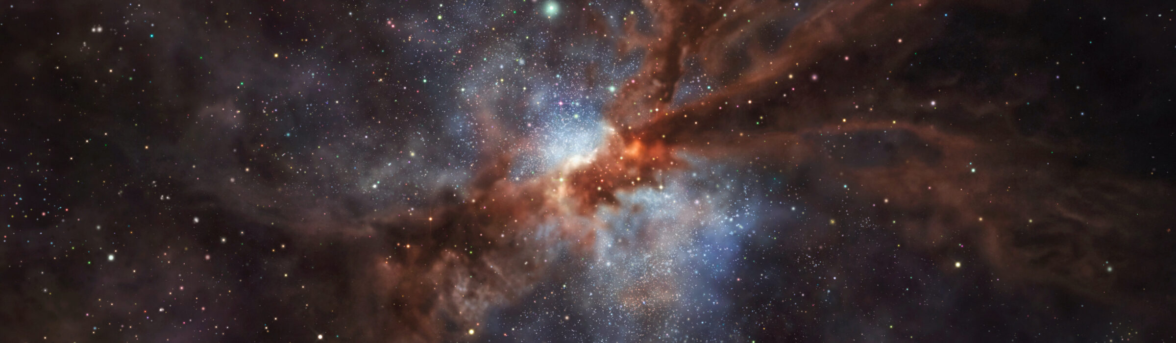 Astrónomos detectan flúor más distante en una galaxia con formación estelar activa