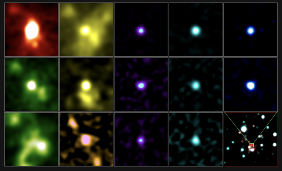 Capullo estelar con moléculas orgánicas en el borde de nuestra galaxia