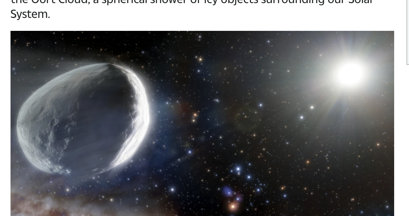 Mega-comet ‘headed for inner Solar System’ is biggest EVER seen at 7 times size of Manhattan