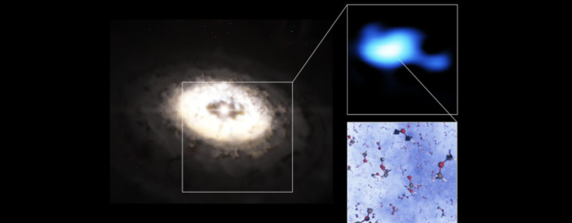 Astronomers discover largest molecule yet in a planet-forming disc