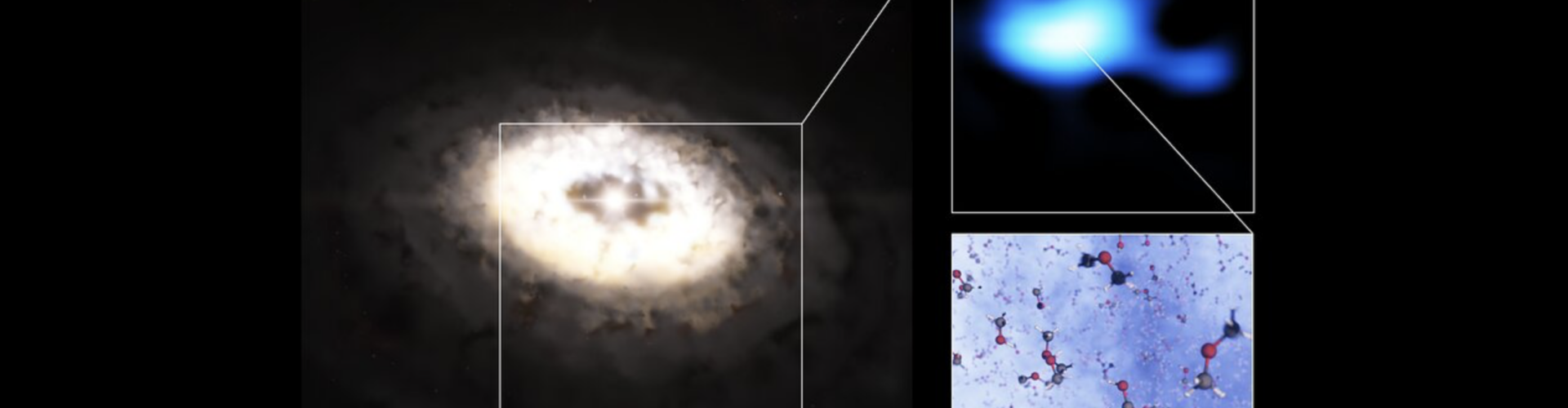 Astrónomas descubren la molécula más grande hasta ahora en un disco de formación de planetas