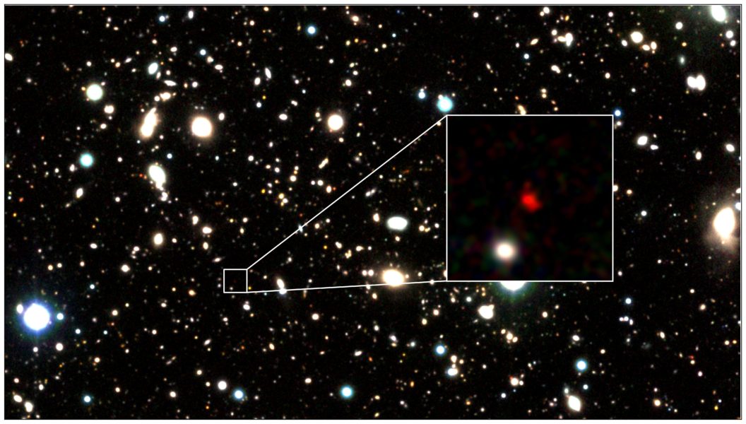 Detectan candidata a galaxia más lejana hasta ahora