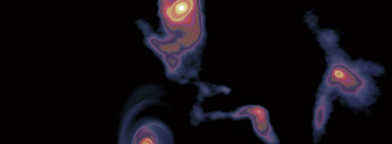 Encuentro cercano más de 10.000 años atrás generó brazos en espiral en disco de acreción