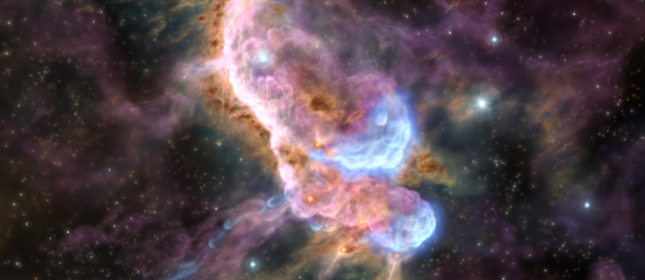 Outflows from Baby Star Affect Nearby Star Formation