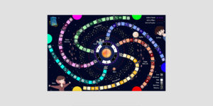 Board game "ALMAsteroids" (full color)